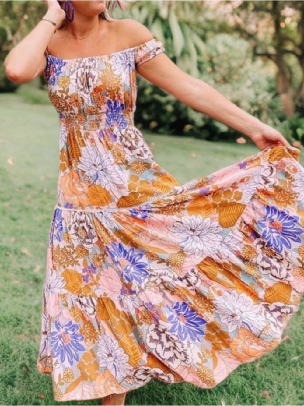 Anthropologie ABEL THE LABEL ATL Boho
 Romance Maxi NWOT Dress XS
